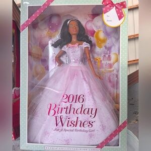 2016 Birthday Wishes Barbie Collector Pink Label